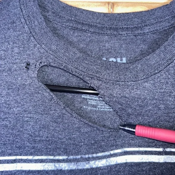 Johnny Cash T-Shirt Womens Small Distressed Black Wash Man in Black Short Sleeve - Picture 5 of 10